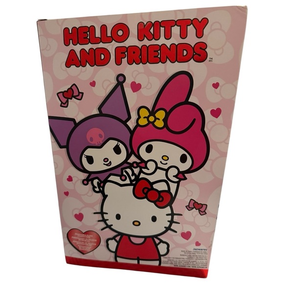 Hello Kitty My Melody Kuromi Valentine Plush Bouquet Boxed Sanrio NWT - Picture 13 of 16